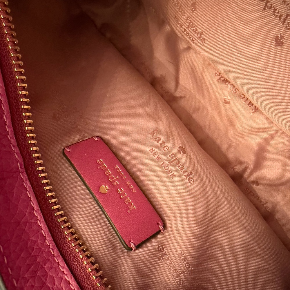 Kate Spade Pink Julia Small Leather Shoulder Bag - Picture 6 of 8